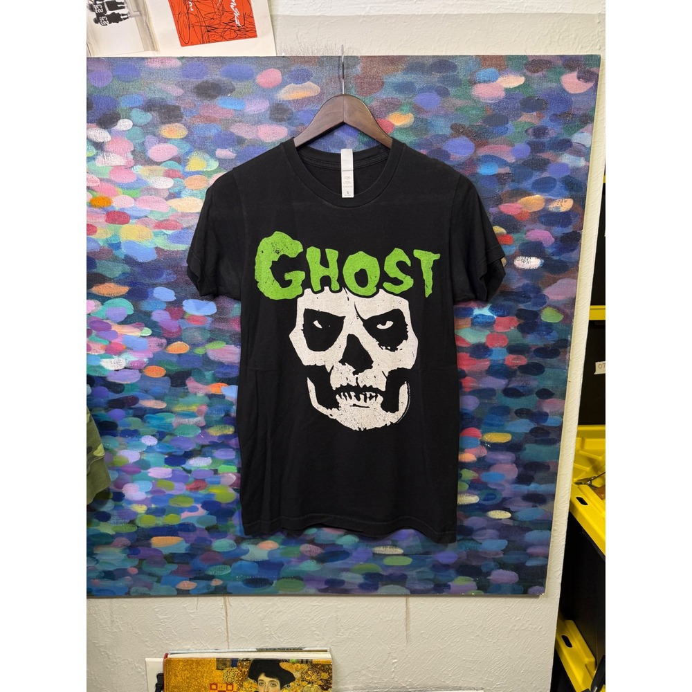 Ghost misfits Band T-Shirt Small Black Skull